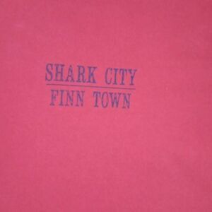 Shark City, Cape Cod, Long-sleeved Tshirt Large  Brand Comfort Colors  Red cotto